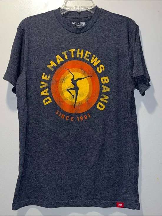 PRELOVED Dave Matthews Band Retro Sunburst Graphic Tee - Picture 2 of 6
